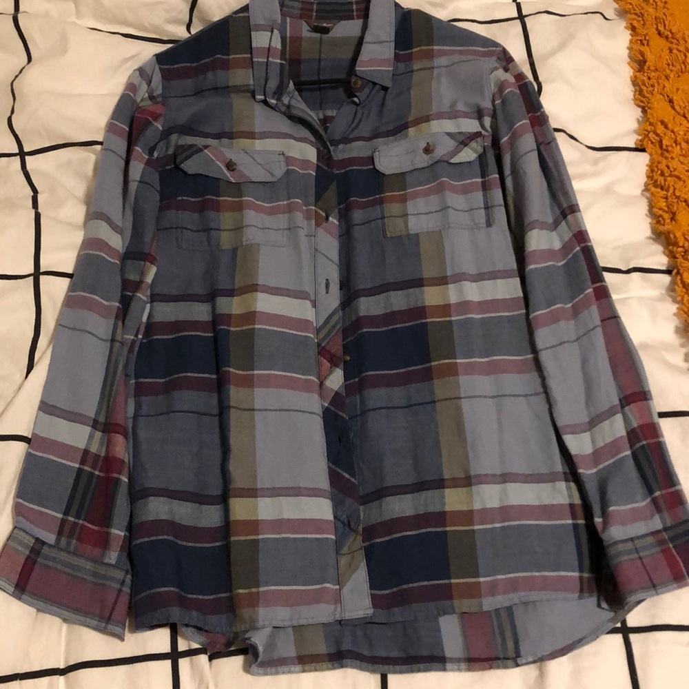 Eddie Bauer plaid shirt